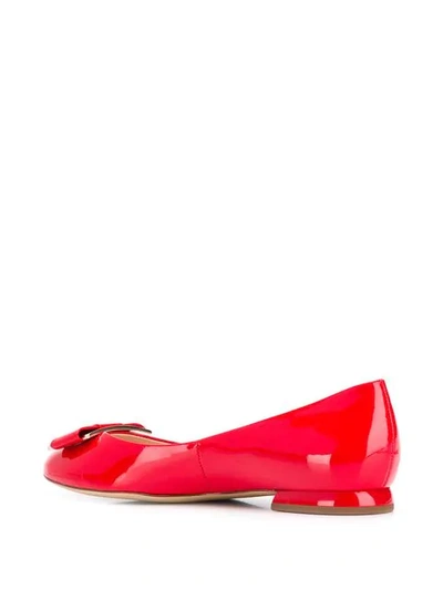 Shop Hogl Ballerina Shoes In Red