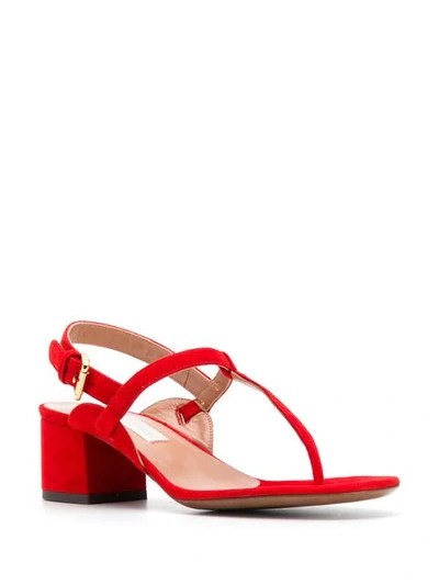 Shop L'autre Chose T-bar Sandal In Red