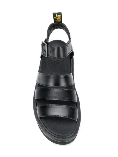 Shop Dr. Martens' Brando Sandals In Black