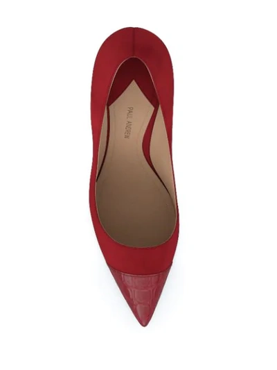 Shop Paul Andrew Pump It Up 105 Pumps In Red