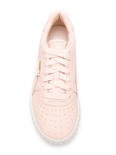 Shop Puma Cali Emboss Sneakers In Pink