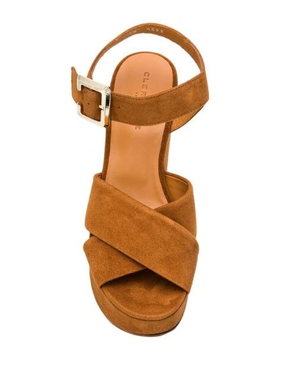 Shop Clergerie Vianne Sandals In Brown