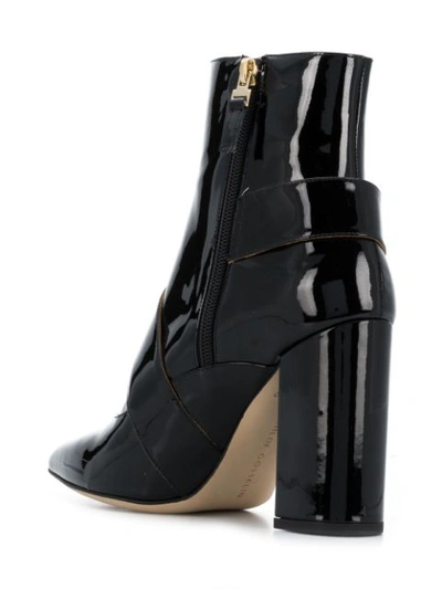 Shop Chloe Gosselin Buckled Ankle Boots In Black
