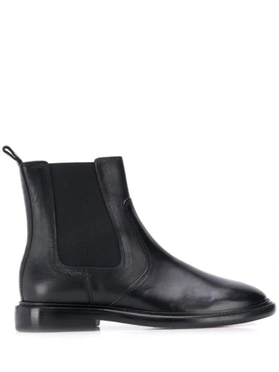 Shop Isabel Marant Chelay Chelsea Boots In Black