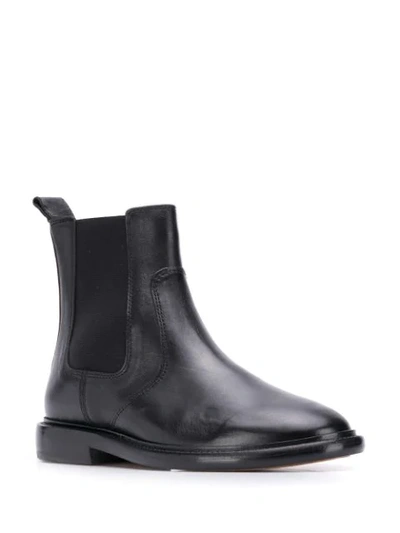 Shop Isabel Marant Chelay Chelsea Boots In Black