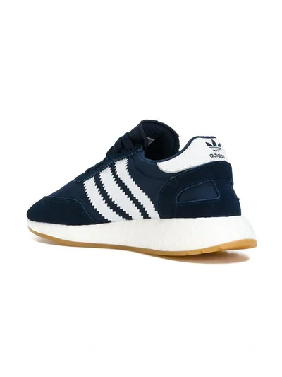 Shop Adidas Originals Iniki Runner Sneakers In Blue