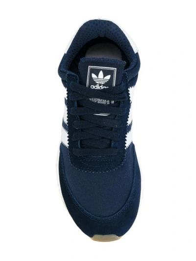 Shop Adidas Originals Iniki Runner Sneakers In Blue