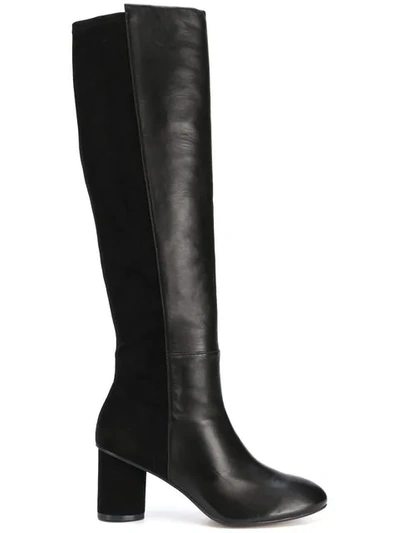 Shop Stuart Weitzman Eloise Boots In Black