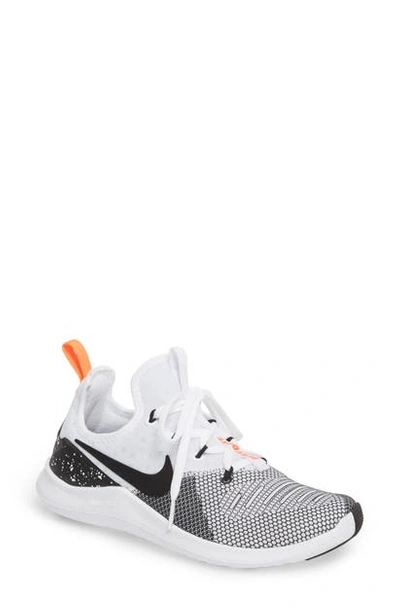 Shop Nike Free Tr8 Training Shoe In White/ Black/ Total Crimson