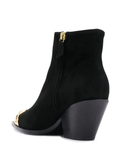 Shop Casadei Agyness Boots In Black