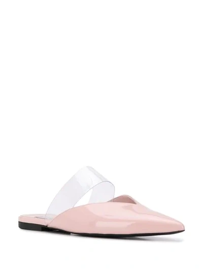 STELLA MCCARTNEY BRANDED MULES - 粉色