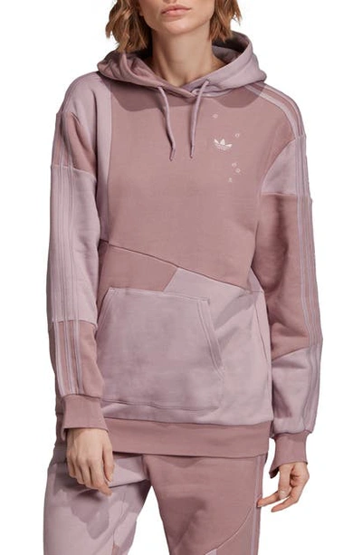 Shop Adidas Originals Danielle Cathari Pullover Hoodie In Soft Vision/ Blanch Purple