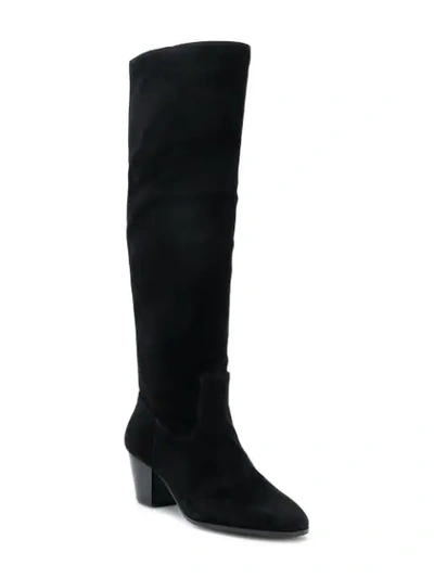 Shop Michael Michael Kors Avery Boots In Black