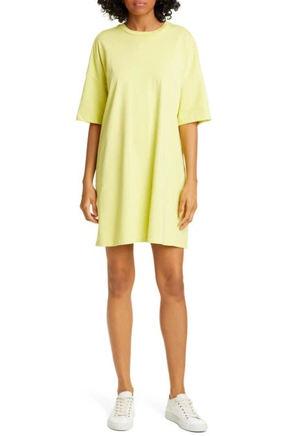 Shop Opening Ceremony Elastic Back T-shirt Dress In Daffodil