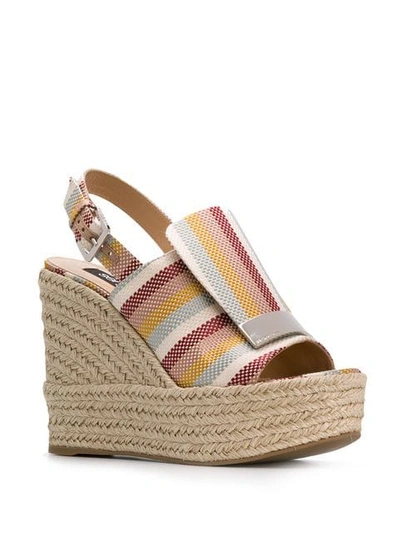 SERGIO ROSSI SR1 ESPADRILLES - 大地色