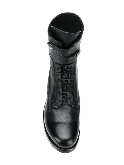 Shop Alberto Fasciani Mid-calf Lace-up Boots In Black