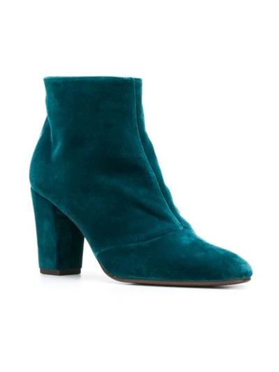 CHIE MIHARA HIBO HEELED ANKLE BOOTS - 绿色