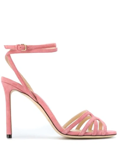 Shop Jimmy Choo Mimi 100 Sandals In Pink
