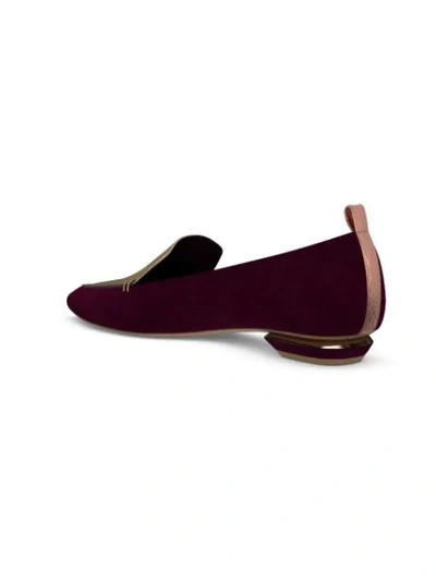 Shop Nicholas Kirkwood Customisable Beya Loafers In Purple