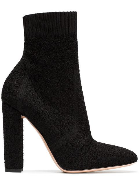 gianvito rossi black ankle boots