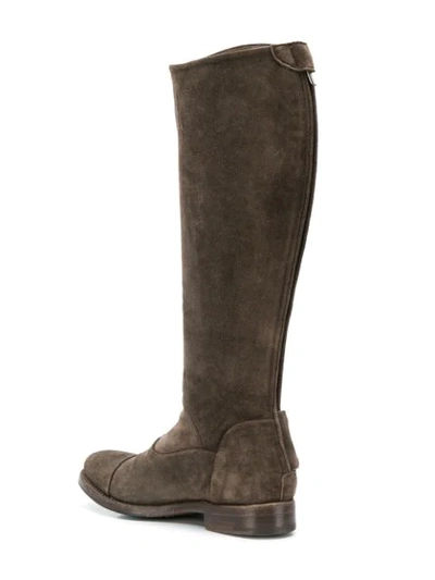 Shop Alberto Fasciani Western Style Boots In Brown