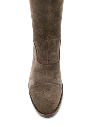 Shop Alberto Fasciani Western Style Boots In Brown