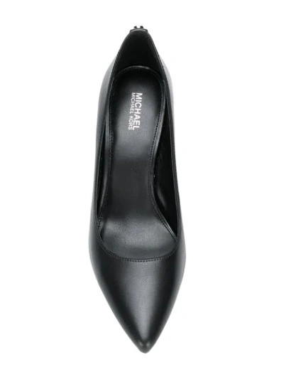 Shop Michael Michael Kors Pointed Toe Pumps In Black