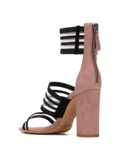 Shop Alexandre Birman Shadow Sandals In Pink