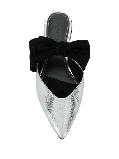 Shop Kendall + Kylie Bow Slip In Silver
