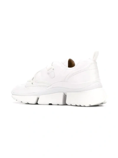 Shop Chloé Sonnie Low-top Sneakers In White
