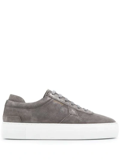 Shop Axel Arigato Flatform Sneakers In Grey