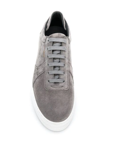 Shop Axel Arigato Flatform Sneakers In Grey