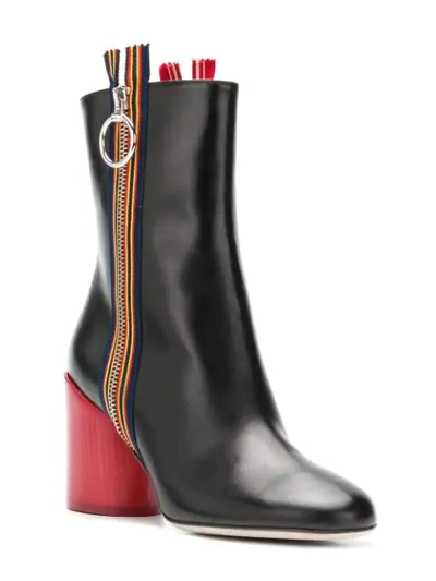 Shop Marco De Vincenzo Side Zip Boots In Black