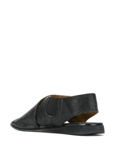 Shop Moma Criss-cross Strap Sandals In Black
