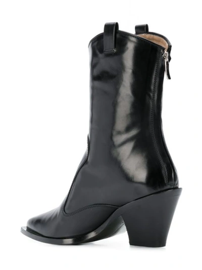 Shop Barbara Bui Pointed Toe Boots - Black