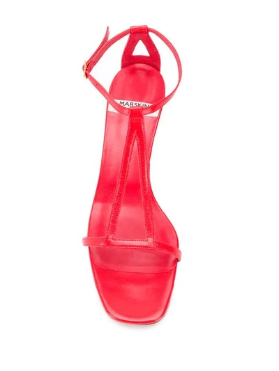 Shop Marskinryyppy Charly 50 Sandals In Red