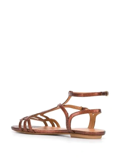 Shop Chie Mihara Yael Sandals In Brown