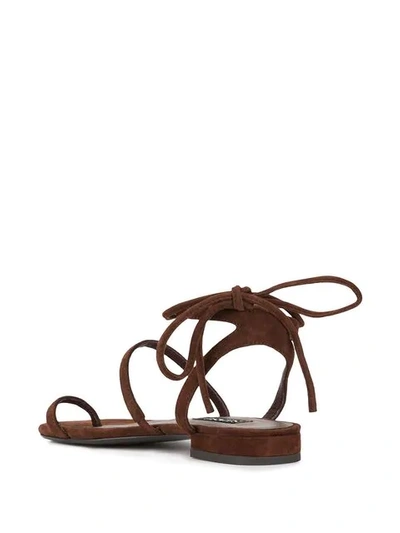 SENSO KALLY SANDALS - 棕色