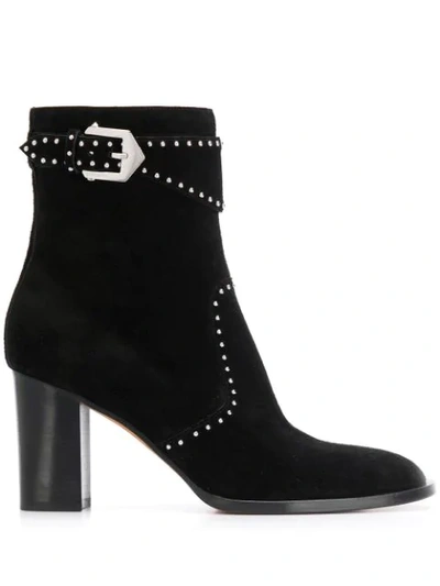 Shop Givenchy Elegant Ankle Boots In Black