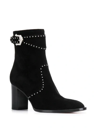 Shop Givenchy Elegant Ankle Boots In Black