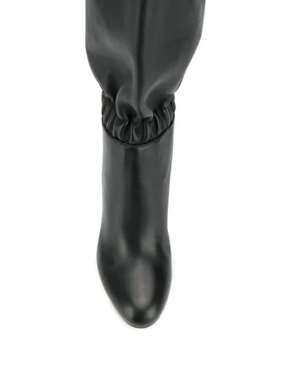 Shop Jimmy Choo Maxyn 85 Boots In Black