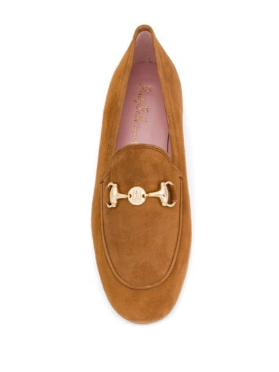 Shop Pretty Ballerinas Horsebit Loafers In Brown