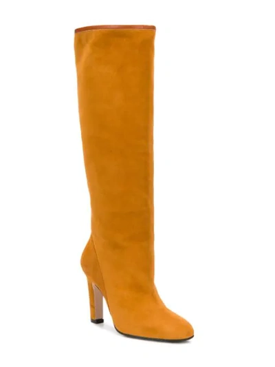 Stuart Weitzman Charlie Mid-calf Boots In Neutrals