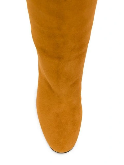 Stuart Weitzman Charlie Mid-calf Boots In Neutrals