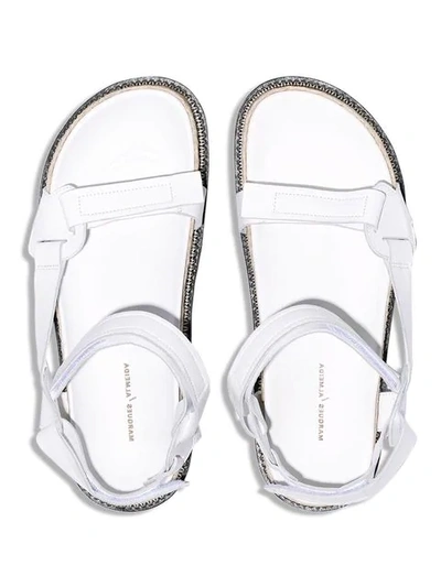 Shop Marques' Almeida White Espadrille Sandals