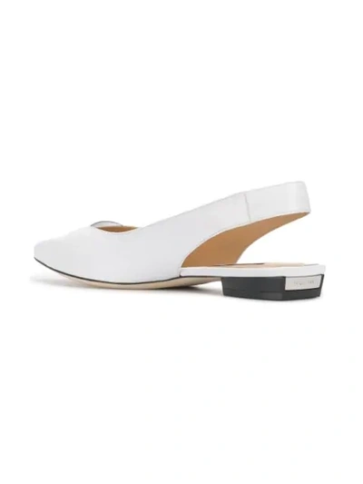 Shop Sergio Rossi Low In Bianco 460