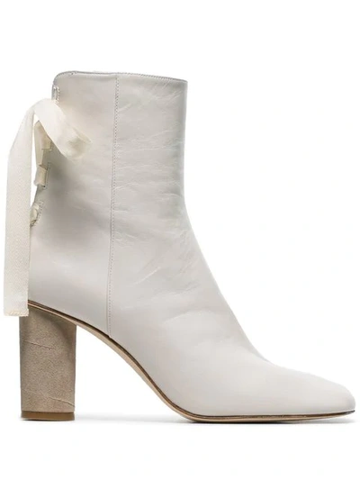 LOEWE 80 ANKLE BOOTS - 白色