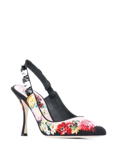 Shop Dolce & Gabbana Lori Slingbacks In Pink