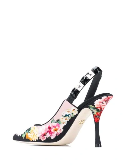 Shop Dolce & Gabbana Lori Slingbacks In Pink