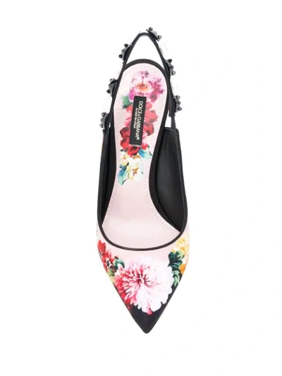 Shop Dolce & Gabbana Lori Slingbacks In Pink